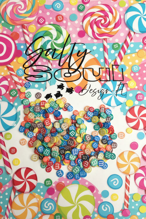 Chocolate candy coated clay 50g